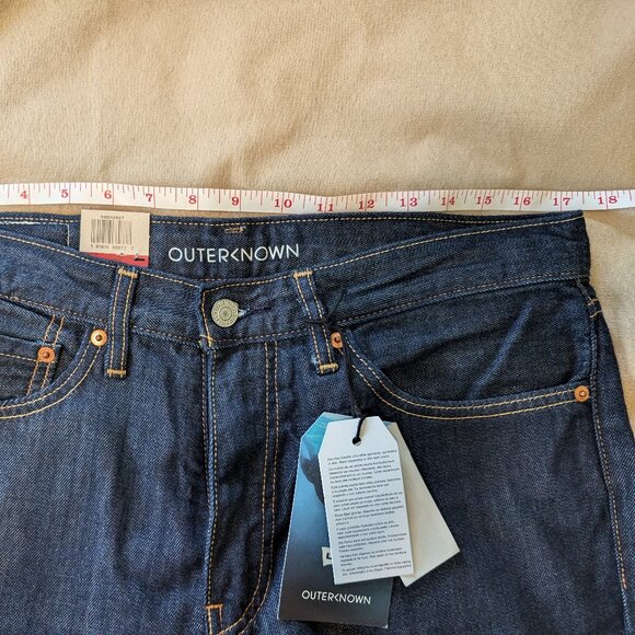 Levi's X Outerknown Well Thread Denim Jeans - Picture 2 of 8